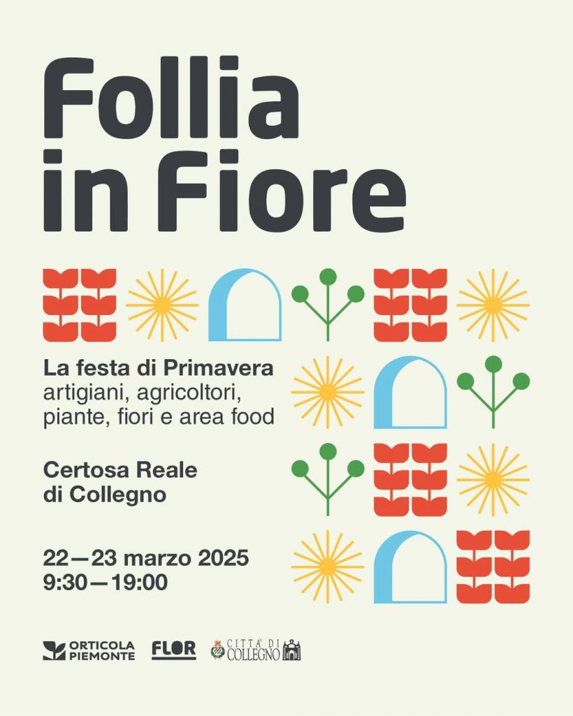 Follia in Fiore 22 e 23 marzo 2025, ci siamo anche noi!
