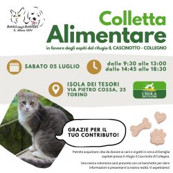 Colletta alimentare sabato 5 luglio. Vi aspettiamo!