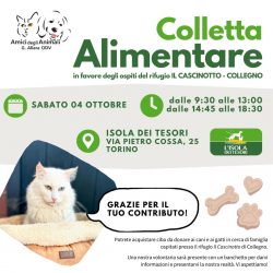 Colletta alimentare sabato 4 ottobre. Vi aspettiamo!