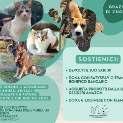 Aiutaci ad aiutarli! Come sostenerci