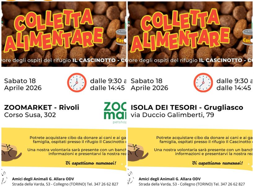 Doppia Colletta alimentare sabato 18 aprile. Vi aspettiamo! Doppia Colletta alimentare sabato 18 aprile. Vi aspettiamo!