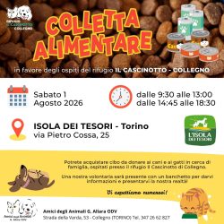 Colletta alimentare sabato 1 agosto. Vi aspettiamo!